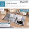 Ruvati 32" Undermnt Tight Radius 50/50 Dbl Bowl 16 Gauge SS Kitchen Sink RVH7411 - alternate 8